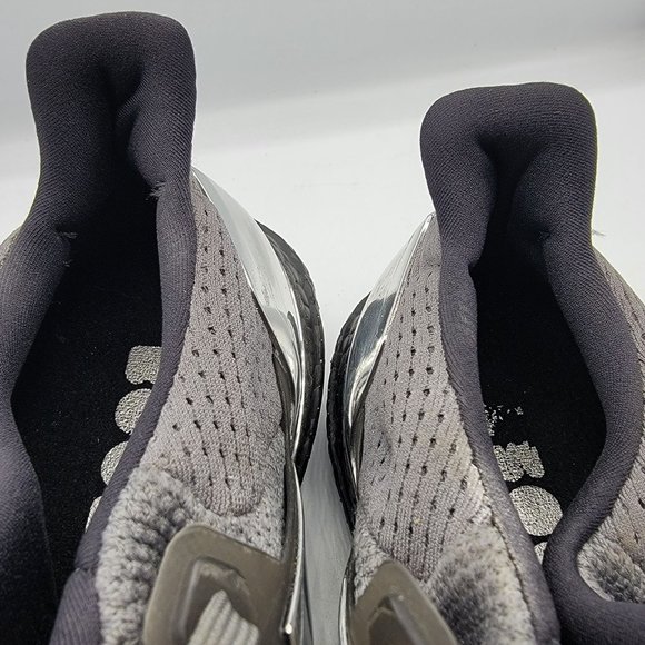 Adidas Ultra Boost Mens 8 Metallic Silver Black Chrome Shoes Future Human main image 11